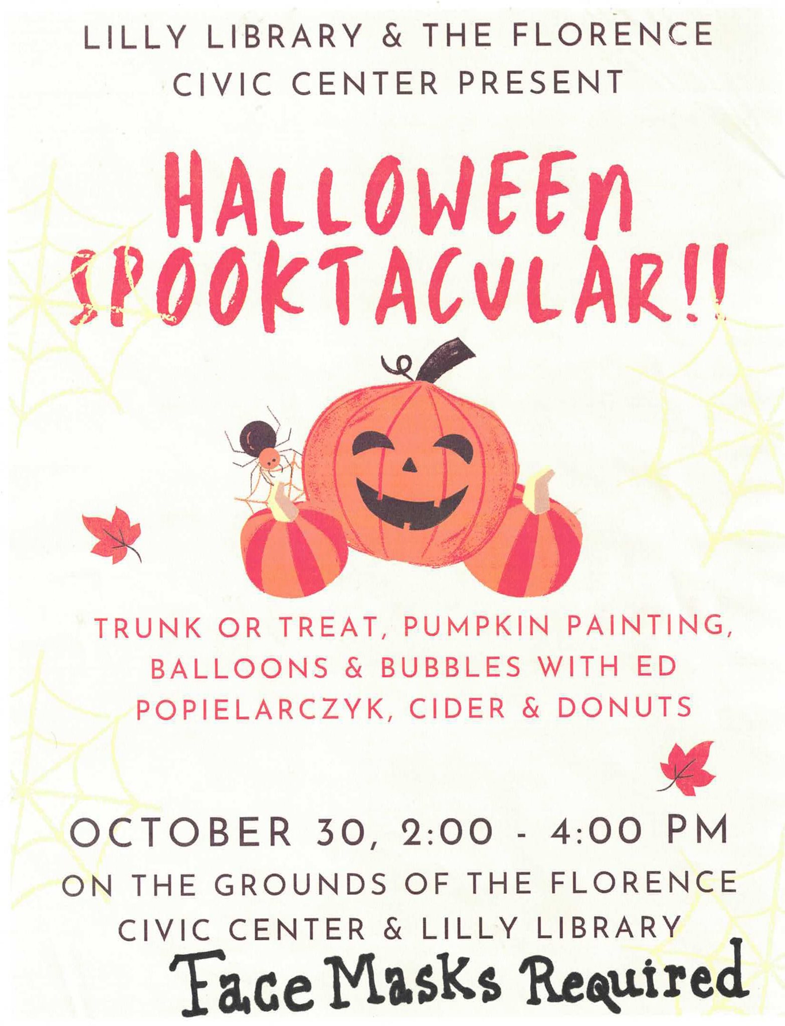 Trunk or Treat Saturday, October 30th Northampton MA Events