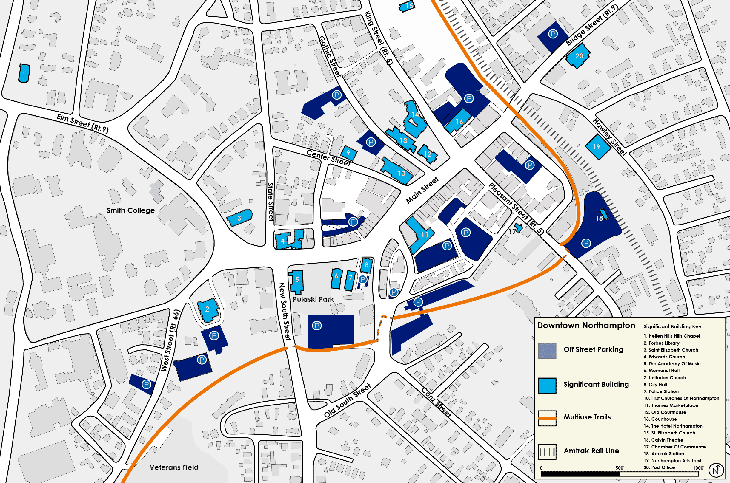 Downtown Map 