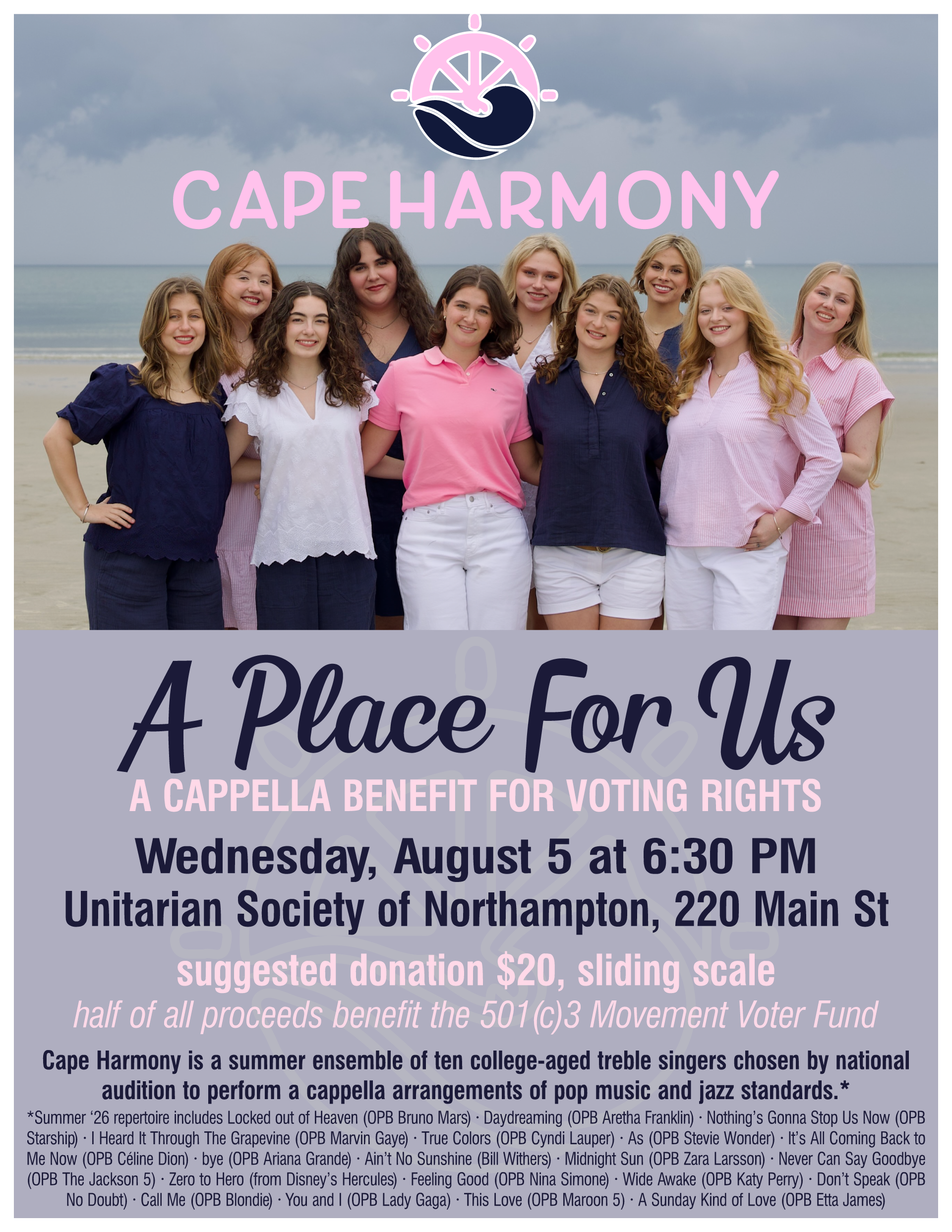 Cape Harmony Flyer 2026