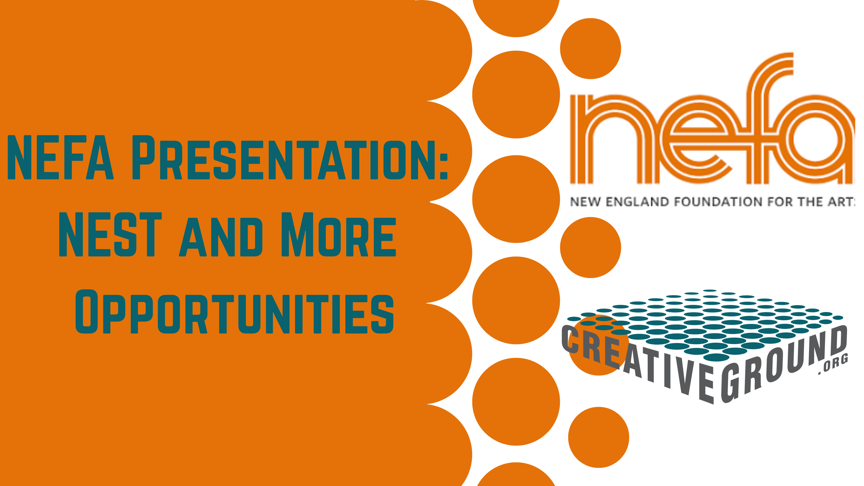 NEFA Presentation NEST And Other Opportunities Nefa Presentation