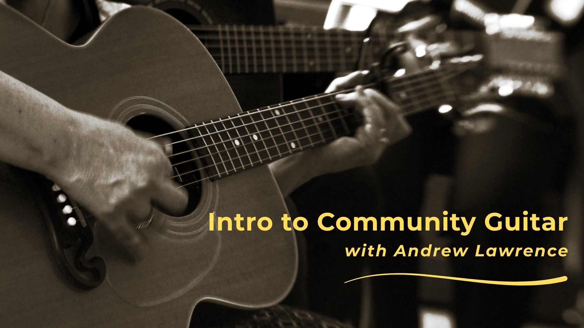 Intro To Community Guitar Rectangle Intro To Community Guitar