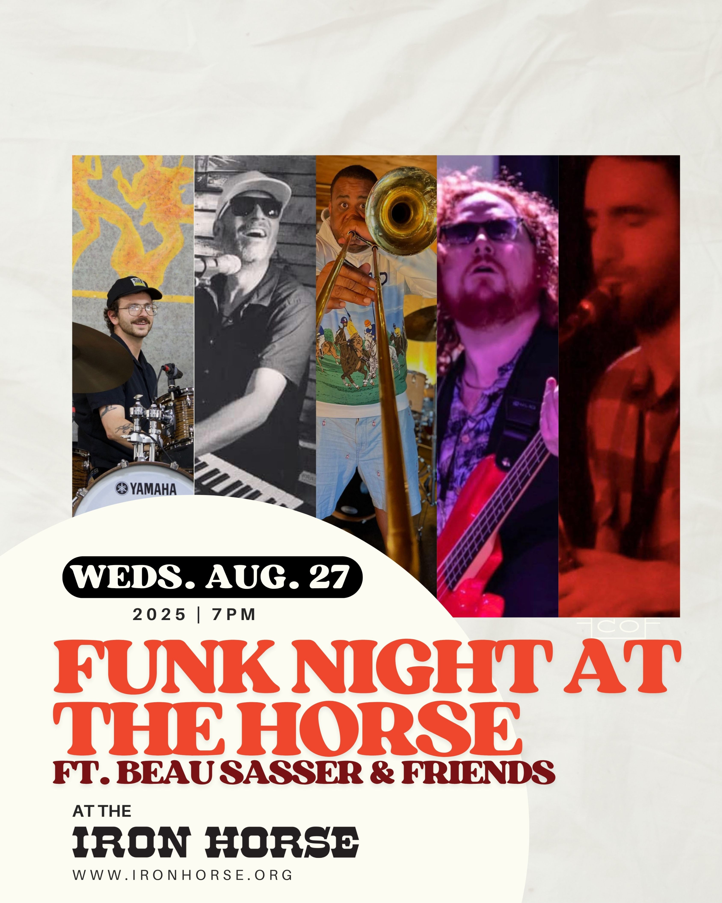 2025 08 27 Funk Night At The Horse Ft Beau Sasser Friends